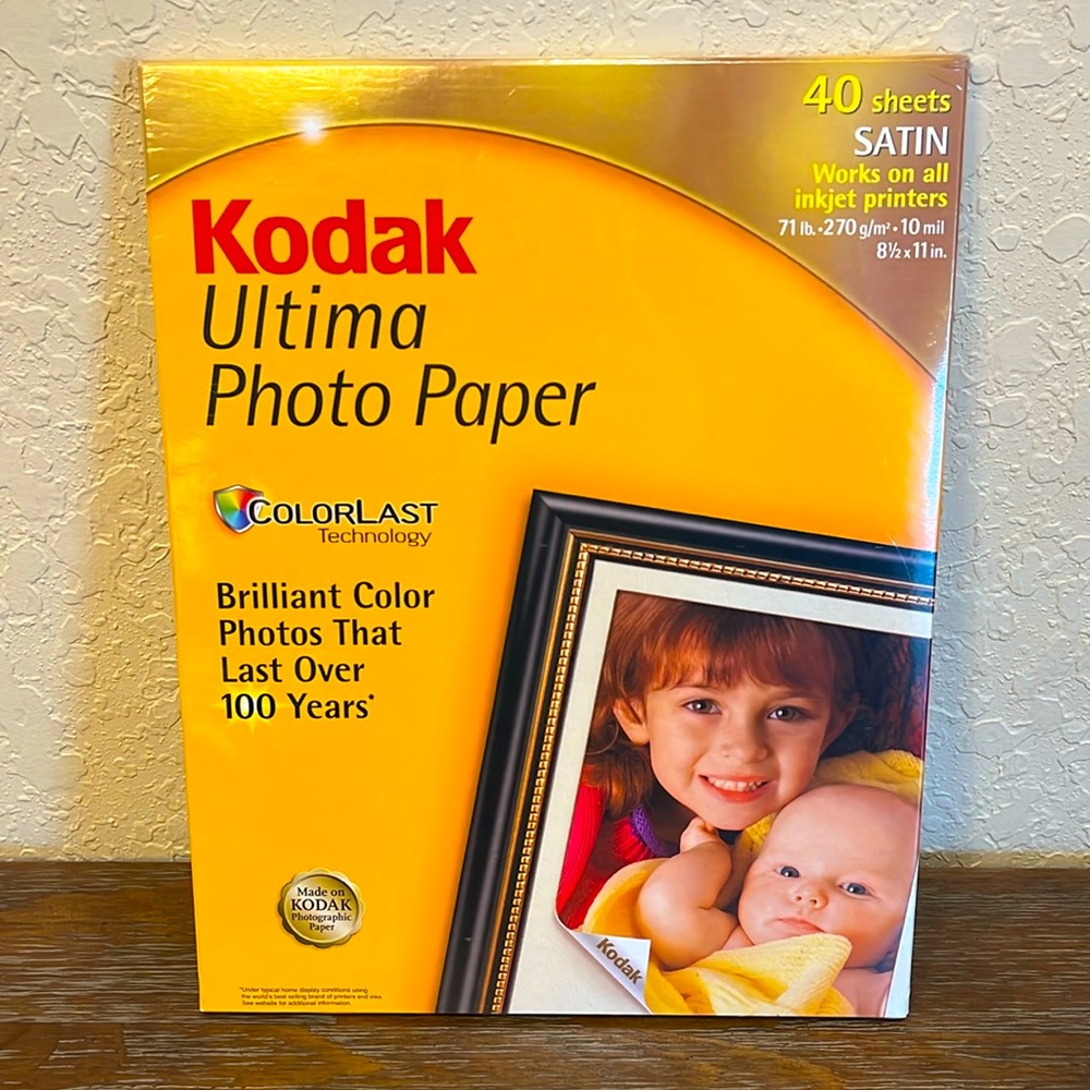 📷 NEW Kodak Ultima Photo Paper
